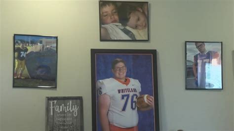 "I can't. . High school student dies on football field